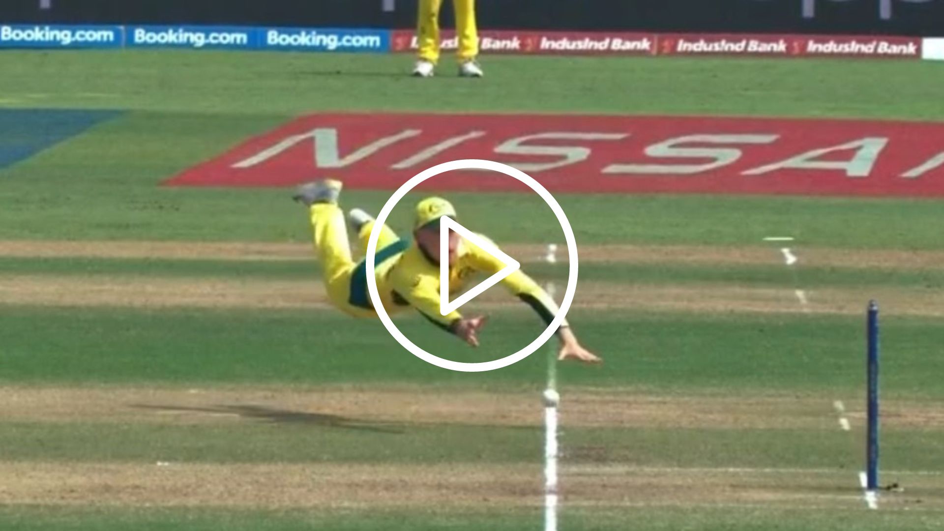 [Watch] Marnus Labuschagne's Acrobatic Effort to Run-Out Mahmudullah